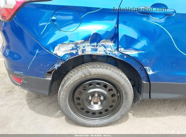 1FMCU9GD7HUE55944 2017 FORD ESCAPE Синий Вид спереди