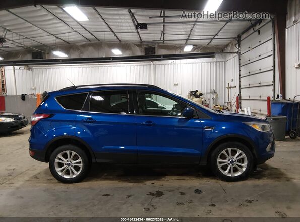 1FMCU9GD7JUA23716 2018 FORD ESCAPE Blue Սալոնի հետևի տեսք
