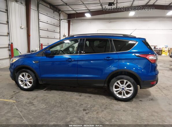 1FMCU9GD7JUA23716 2018 FORD ESCAPE Blue Սալոնի 360 աստիճան տեսք
