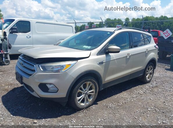 1FMCU9GD7JUA81146 2018 FORD ESCAPE Tan Vista tres cuartos delantera izquierda
