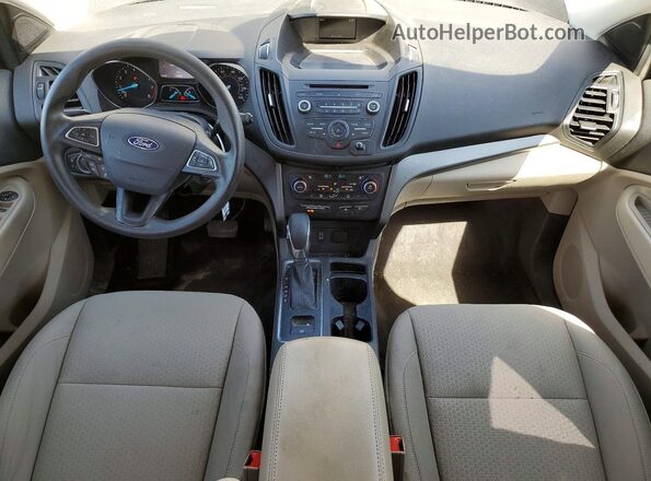 1FMCU9GD7JUB16929 2018 FORD ESCAPE Black Առջևի վահանակի տեսք
