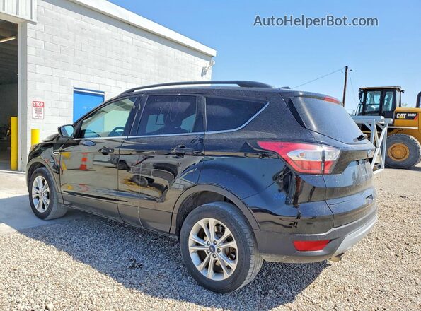 1FMCU9GD7JUB16929 2018 FORD ESCAPE Black Հետևի ձախ