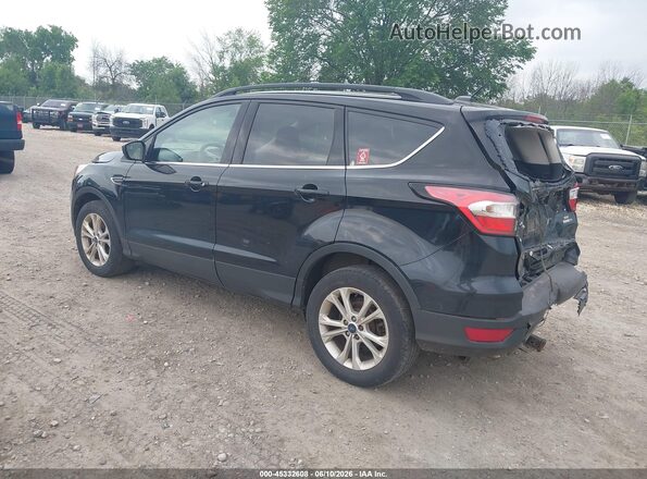 1FMCU9GD7JUB71574 2018 FORD ESCAPE Black Trasero izquierdo