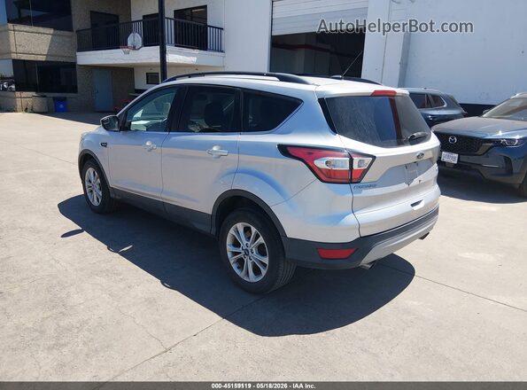 1FMCU9GD7JUC38769 2018 FORD ESCAPE Silver Trasero izquierdo