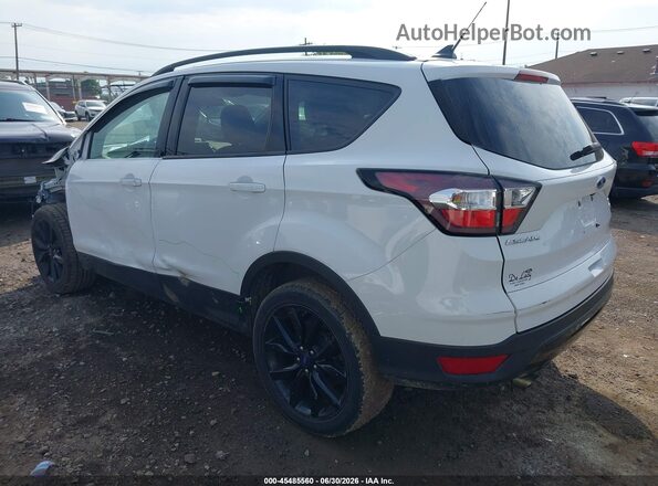 1FMCU9GD7JUD01949 2018 FORD ESCAPE White Trasero izquierdo