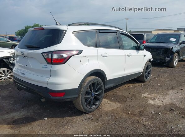 1FMCU9GD7JUD01949 2018 FORD ESCAPE White Trasero derecho