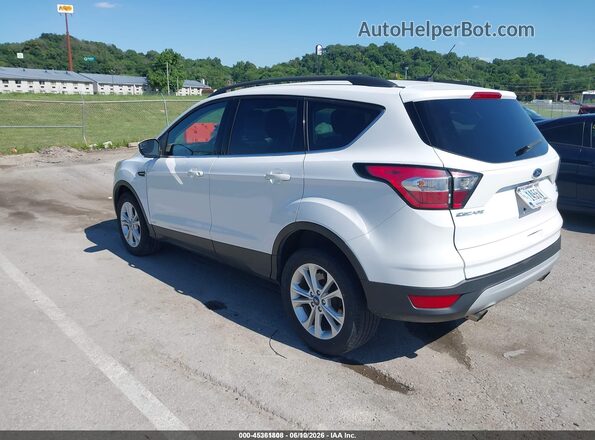 1FMCU9GD7JUD08450 2018 FORD ESCAPE White Հետևի ձախ