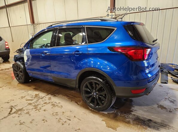 1FMCU9GD7KUC18863 2019 FORD ESCAPE Синий Задняя левая четверть