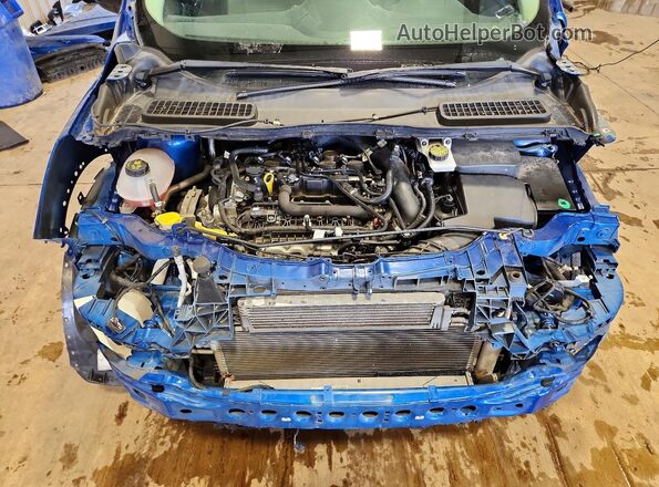 1FMCU9GD7KUC18863 2019 FORD ESCAPE Синий Вид подкапотного пространства