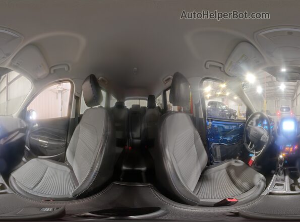 1FMCU9GD7KUC18863 2019 FORD ESCAPE Синий 