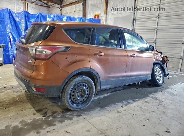 1FMCU9GD8HUA91386 2017 FORD ESCAPE Orange უკანა მარჯვენა