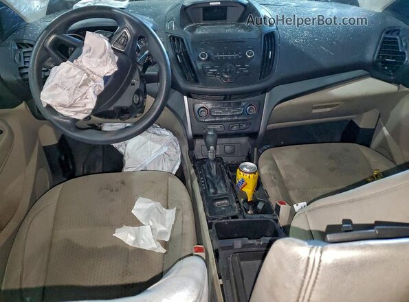 1FMCU9GD8HUA91386 2017 FORD ESCAPE Orange წინა პანელის ხედი