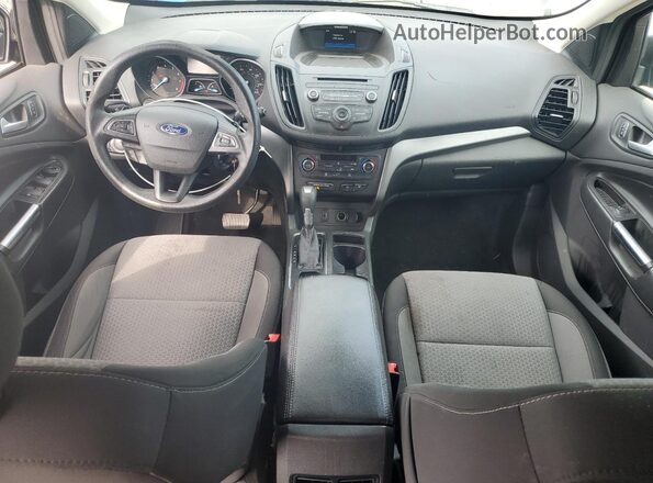 1FMCU9GD8HUB48430 2017 FORD ESCAPE Gray Dashboard view