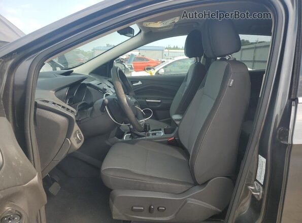 1FMCU9GD8HUB48430 2017 FORD ESCAPE Gray Front interior view