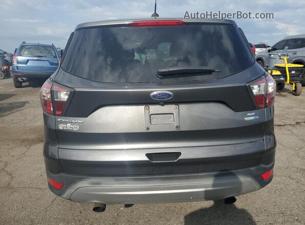 1FMCU9GD8HUB48430 2017 FORD ESCAPE Gray Rear view