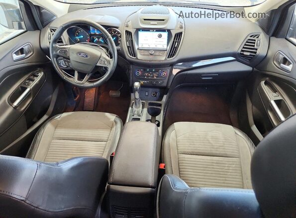 1FMCU9GD8HUC44414 2017 FORD ESCAPE Blue წინა პანელის ხედი