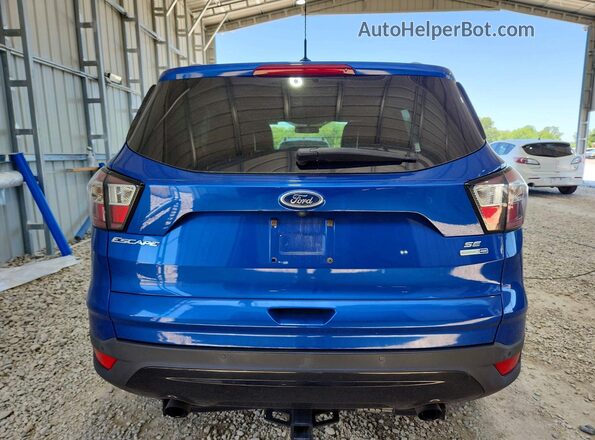 1FMCU9GD8HUC44414 2017 FORD ESCAPE Blue უკანა ხედი