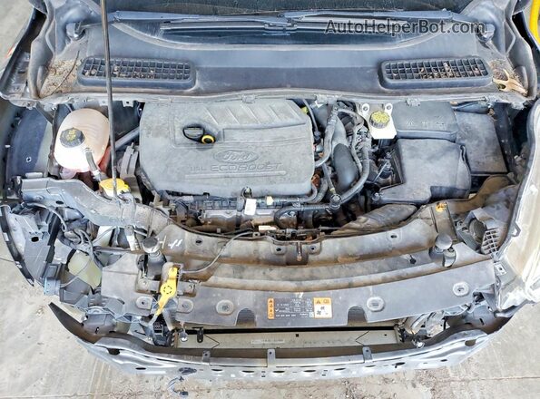 1FMCU9GD8HUE06381 2017 FORD ESCAPE Gray Rear interior view