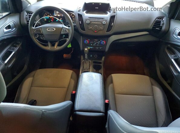 1FMCU9GD8HUE06381 2017 FORD ESCAPE Gray Dashboard view