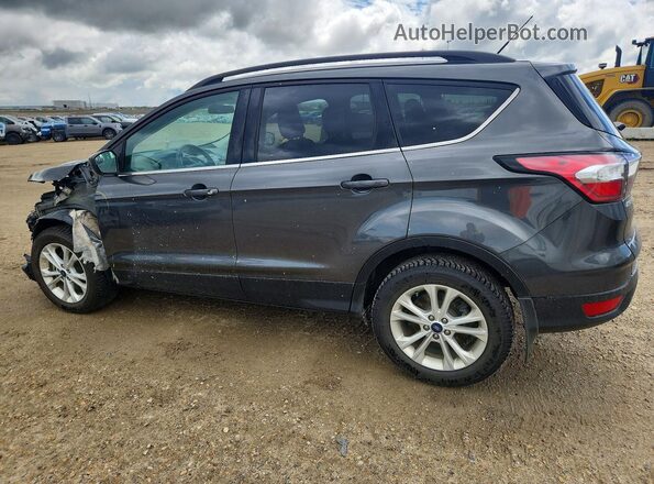 1FMCU9GD8JUA32831 2018 FORD ESCAPE Gray Հետևի ձախ
