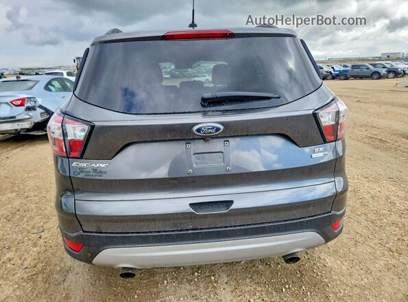 1FMCU9GD8JUA32831 2018 FORD ESCAPE Gray Հետևի տեսք