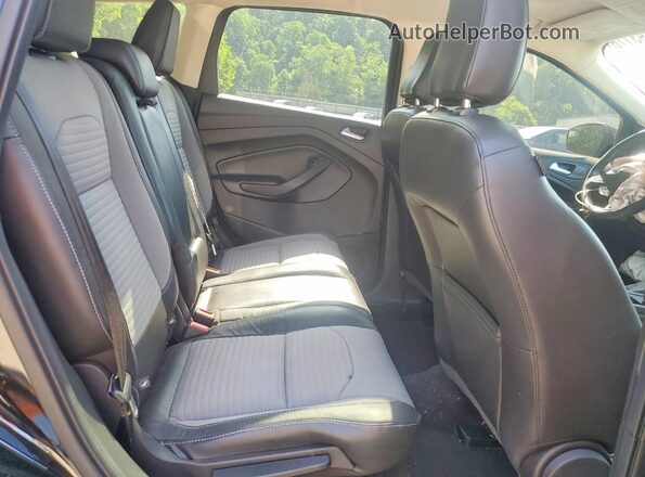 1FMCU9GD8JUA70270 2018 FORD ESCAPE Black Rear interior view