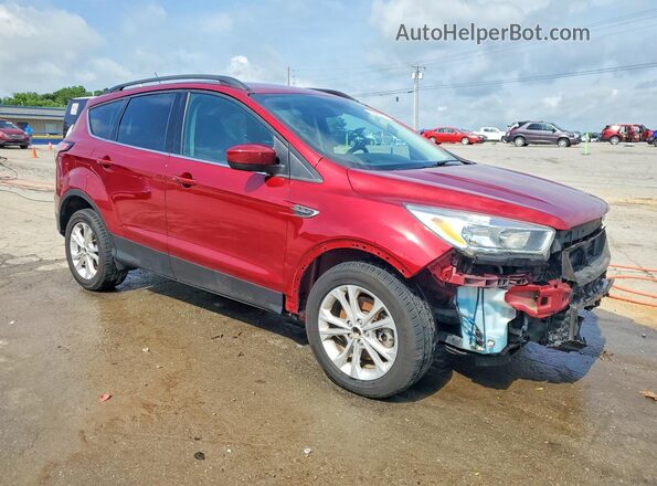 1FMCU9GD8JUA94312 2018 FORD ESCAPE Maroon წინა მარჯვენა