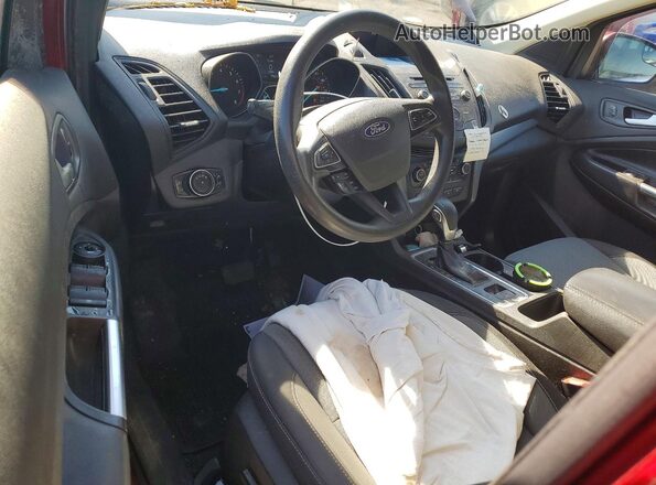 1FMCU9GD8JUB08502 2018 FORD ESCAPE Red Вид панелі приладів