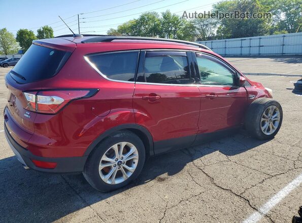 1FMCU9GD8JUB08502 2018 FORD ESCAPE Red Задня права чверть