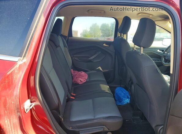 1FMCU9GD8JUB08502 2018 FORD ESCAPE Red Вид задньої частини салону