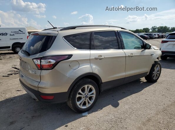 1FMCU9GD8JUB71440 2018 FORD ESCAPE Gold Задня права чверть