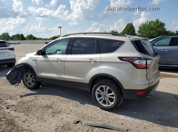1FMCU9GD8JUB71440 2018 FORD ESCAPE Gold Задня ліва чверть