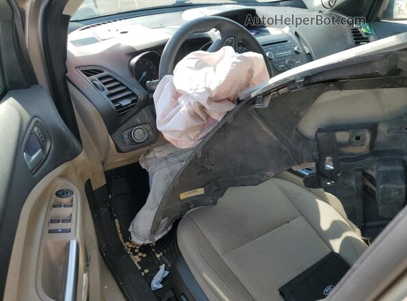 1FMCU9GD8JUB71440 2018 FORD ESCAPE Gold Вид панелі приладів
