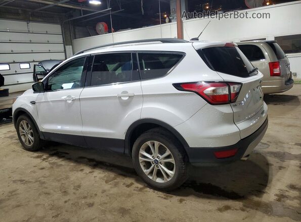 1FMCU9GD8JUC20507 2018 FORD ESCAPE Белый Задняя левая четверть
