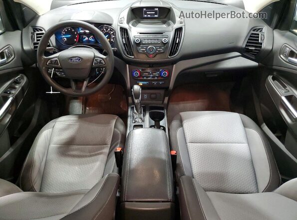 1FMCU9GD8JUC20507 2018 FORD ESCAPE Белый Вид панели приборов
