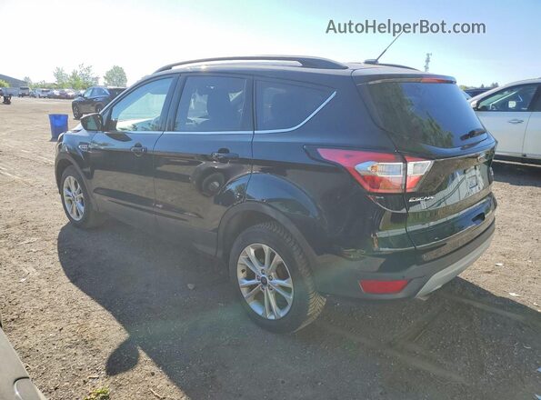 1FMCU9GD8JUC80674 2018 FORD ESCAPE Черный Задняя левая четверть