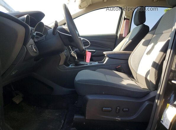 1FMCU9GD8JUC80674 2018 FORD ESCAPE Черный Вид салона спереди