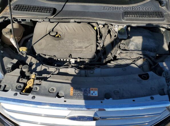 1FMCU9GD8JUC80674 2018 FORD ESCAPE Черный Вид подкапотного пространства