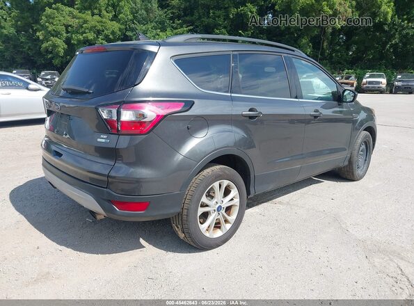 1FMCU9GD8JUC88323 2018 FORD ESCAPE Gray უკანა მარჯვენა