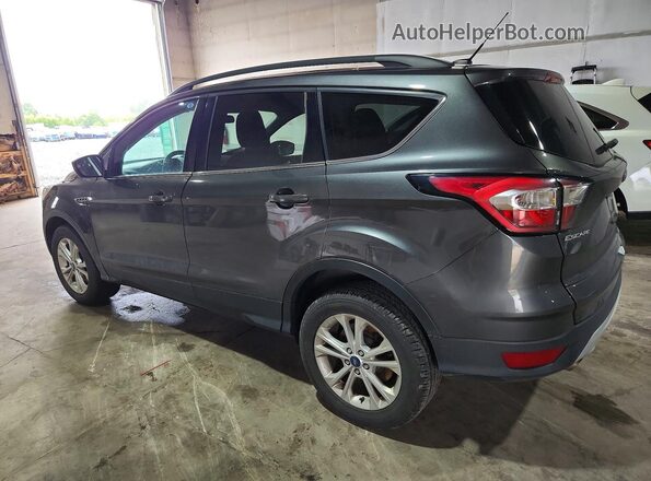 1FMCU9GD8JUD03077 2018 FORD ESCAPE Gray უკანა მარცხენა