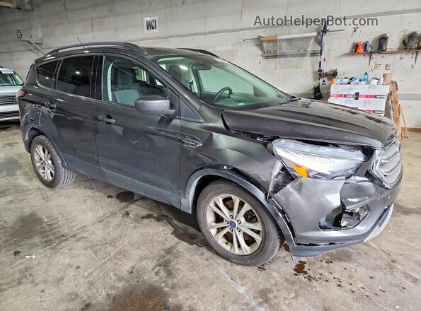 1FMCU9GD8JUD03077 2018 FORD ESCAPE Gray წინა მარჯვენა