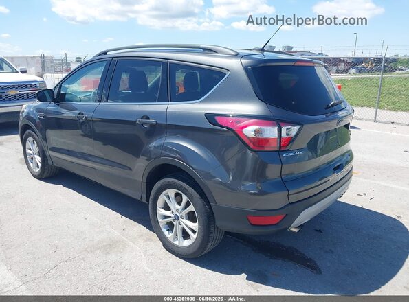 1FMCU9GD8JUD08831 2018 FORD ESCAPE Серый Задняя левая четверть