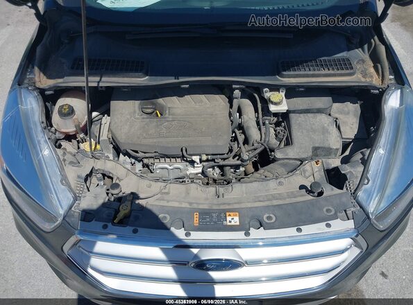 1FMCU9GD8JUD08831 2018 FORD ESCAPE Серый Вид сзади