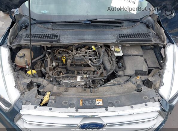1FMCU9GD8KUA46102 2019 FORD ESCAPE Navy Вид сзади