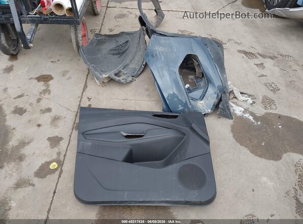 1FMCU9GD8KUA46102 2019 FORD ESCAPE Navy Вид щитка приборов