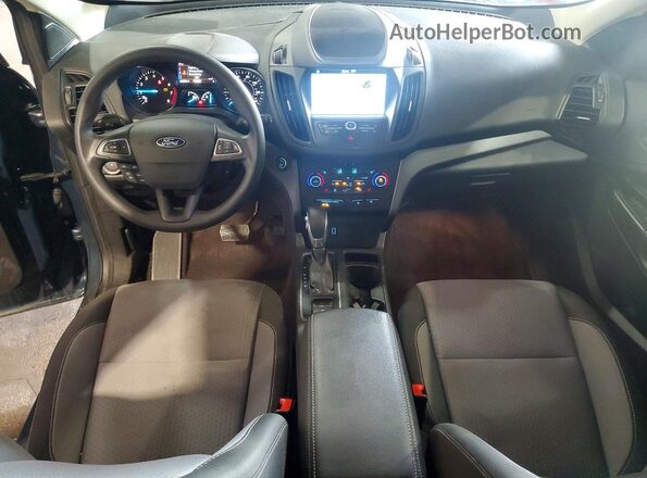 1FMCU9GD8KUB54879 2019 FORD ESCAPE Blue წინა პანელის ხედი