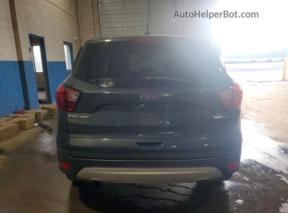 1FMCU9GD8KUB54879 2019 FORD ESCAPE Blue უკანა ხედი