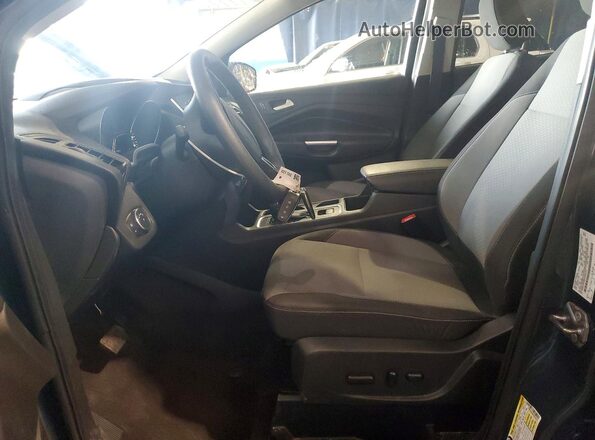 1FMCU9GD8KUB54879 2019 FORD ESCAPE Blue წინა სალონის ხედი