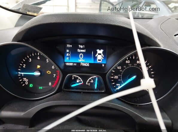 1FMCU9GD9HUB86961 2017 FORD ESCAPE Серый Вид салона спереди
