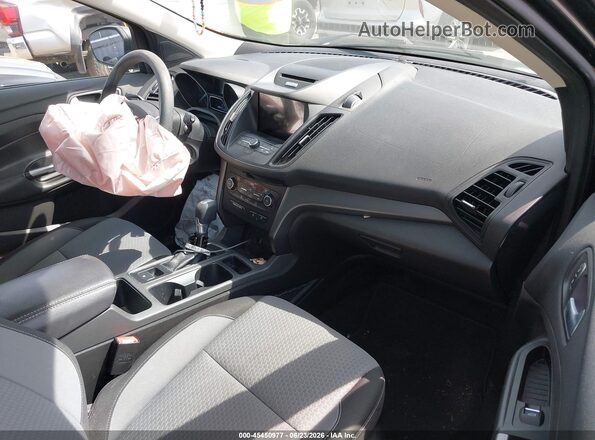 1FMCU9GD9HUC67930 2017 FORD ESCAPE Gray წინა სალონის ხედი